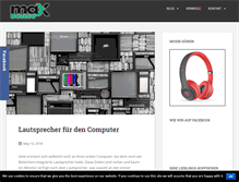 Tablet Screenshot of max-bense.de